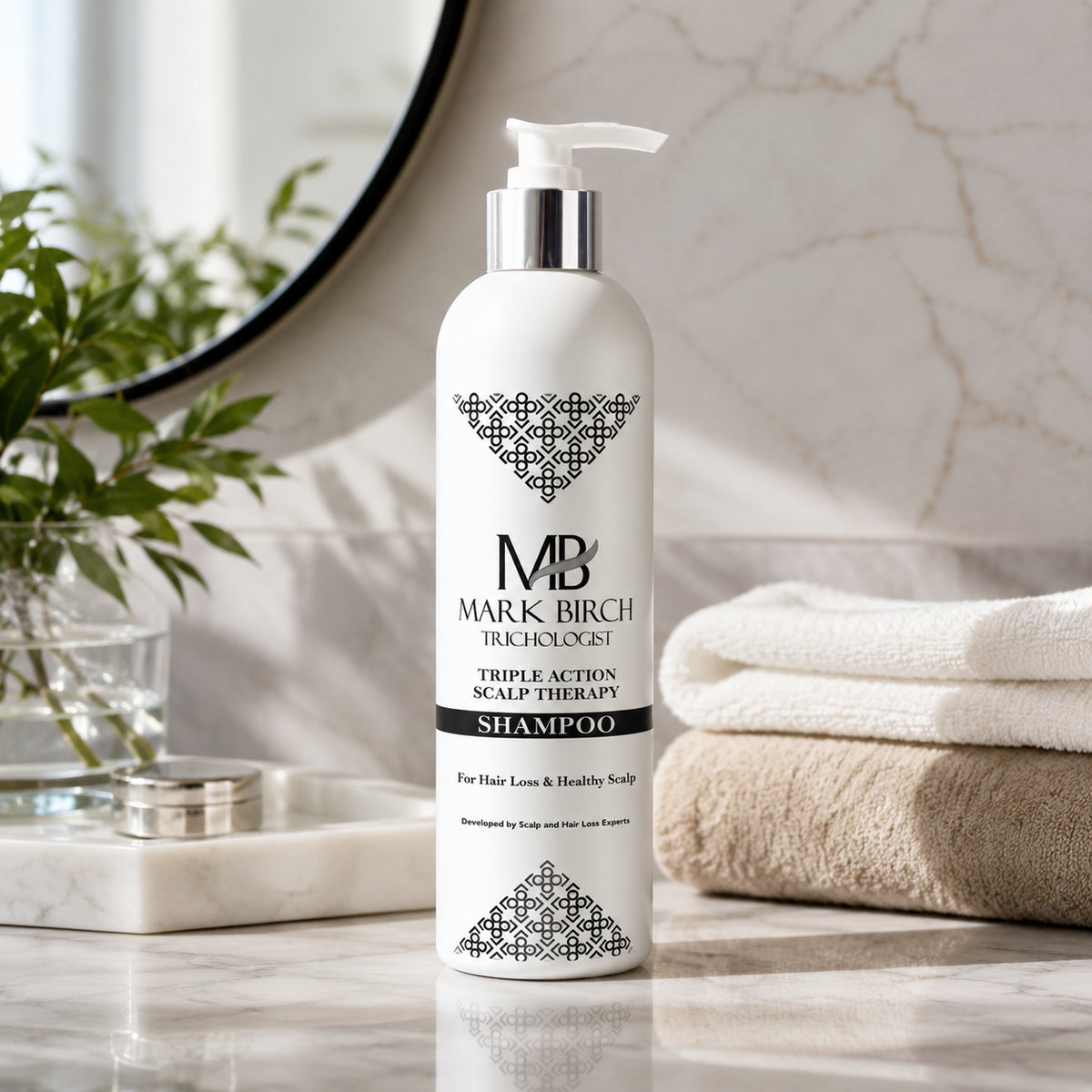 Triple Action Scalp Therapy Shampoo 250ml – MARK BIRCH HAIR